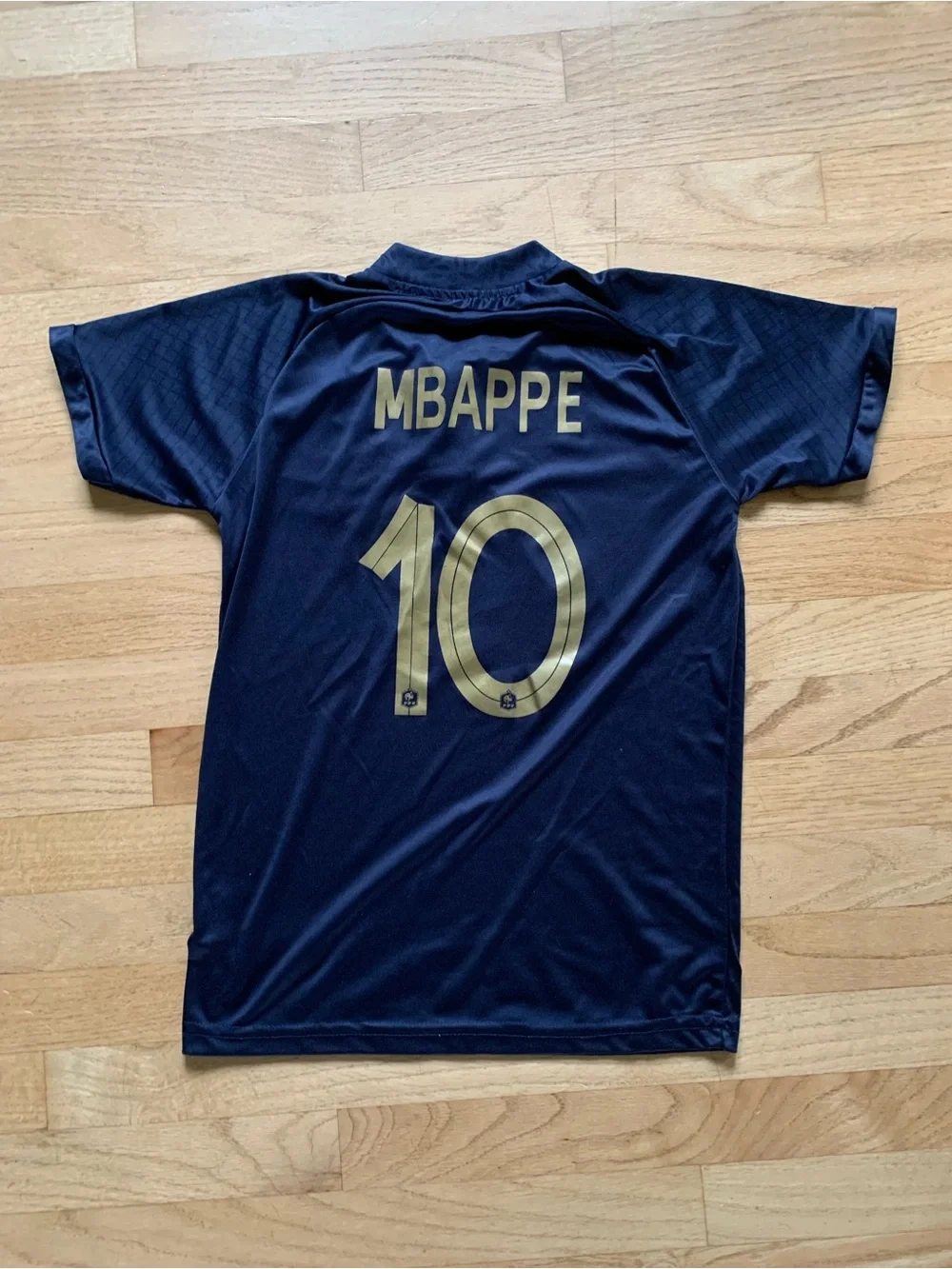 Nike Kids Navy Blue France Football Jersey #10